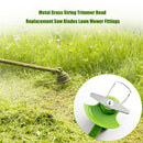 Steel Lawn Mower Grass String Trimmer Head Replacement Brush Cutter Saw Bla