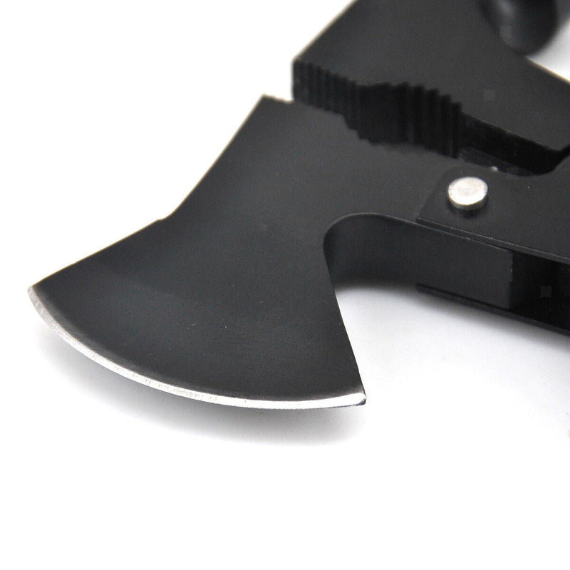 Tragbare multi-werkzeug-set-schlüssel zange messer kiefer schrauben   axt