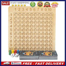 Wooden Early Learning Montessori Math Multiplication Board Game for 7-14Y Kids