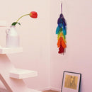 Colorful Feathers Dream Catcher Home Door Wall Hanging During Ornament Craft
