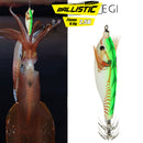 Luminous Octopus Fishing Artificial Bait with Double-Layer Squid Hooks (B) Newly