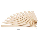 50pcs/Lot Burlywood Wooden Popsicle Market Stick Kids Crafts Art DI