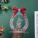 DIY Diamond Painting Ornaments Crystal Drill Easter Cute Bunny Handmade Crafts