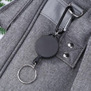 Safety Anti-lost Rope Burglar Retractable Keyring Keychains for Camping