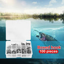 Fishing Hooks Set Sharp High Efficient Sea Barbed Hooks Fishing Accessories
