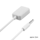 3.5mm Male Audio AUX Jack to USB 2.0 Type A Female OTG Converter Cable Newly