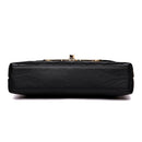 Fashion Elegant Diamond Lattice PU Handbags for Women Pure Flap Messenger Crossb
