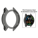 Transparent TPU Smart Watch Cover Case for Mi Watch Color Sport Protector Fra