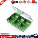 Multi-Slot Lures Bait Hooks Box Fishing Tackle Storage Container (6 Cells) Newly