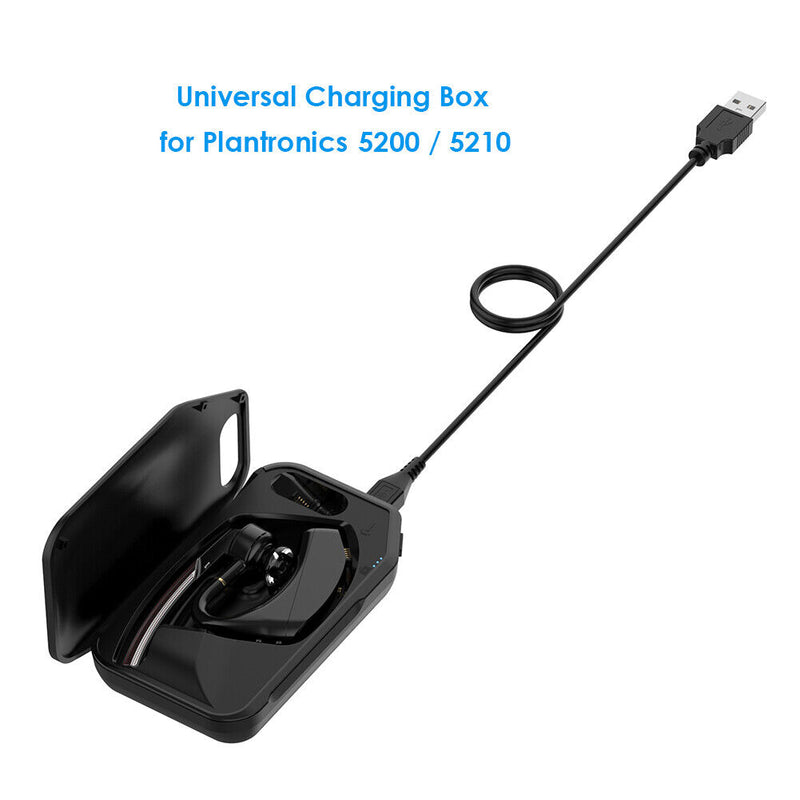 Headset Charging Case for Plantronics 5200 5210 Earphone Storage USB Charger Box