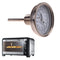 Stainless Steel 1/2 NPT Dial Thermometer Pyrometer for Oven Kitchen Tools