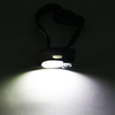 Hiking USB Rechargeable COB LED Glare Headlight Head Lamp Fishing Lighting
