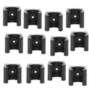 12Pcs Pool Cue Stick Wall Mounted Rack Wooden Billiard Cue Set Holder Stick K3C9