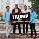 Donald Trump Flag Banner America Voting Customized Outdoor Yard Bunting 90x