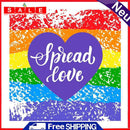 5D Diamond DIY Six-Color Rainbow Full Round Drill Rhinestone Kit