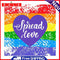 5D Diamond DIY Six-Color Rainbow Full Round Drill Rhinestone Kit