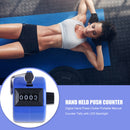 Digital Hand Press Clicker Portable Manual Tally with LED Backlight (Blue) Newly