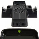 Fan with Dual Dock Stand for the XBOX Games Console 360