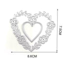 Love Lace Cutting Dies Stencil DIY ScrapbookingAlbum Embossing Template K5T9