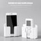 Wall Mounted Mobile Phone Charging Organizer Storage Box Stand Rack (White)