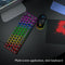 T60 Mechanical Gaming Keyboard Blue Switch 62 Key Keyboard for PC (Black)