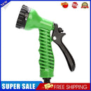Adjustable Watering Gun Garden Hose Nozzle Lawn Car Washer Sprayer (Green)