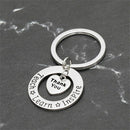 You Teacher Love Heart Key Chain Keyring Teacher's Day Gift Teachers Keychain