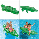 Crocodile Water Ride Toys Summer Pool Beach Floating Inflatable Alligator Seat