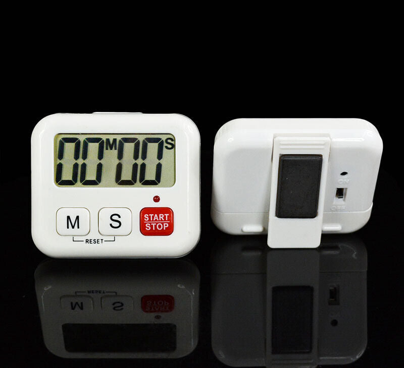 Alarm Kitchen Digital LCD 99 Minute Magnetic Cooking Sport Timer Countdown Up
