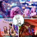 Colorful RGB Flash Ball Projection LED Portable Mini Lamp Display Party Supply