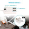 1.5m Cable Multi 6-Ports Portable Power Supply USB Phone Charger Socket Adapter