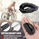 MTB Road Bike Anti Theft Helmet 4 Digit Password Lock Cycling Safety Cable Locks