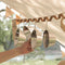 Multi-function Outdoor Camping Hiking Hanging Rope Tent Clothesline Hanger Strap