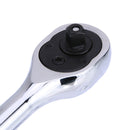 72 Teeth Quick Release Ratchet Socket Wrench Hand Repairing Tool 1/4 Newly
