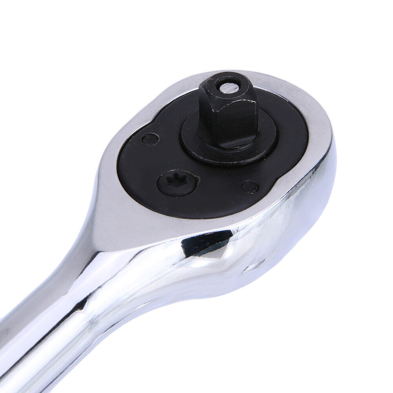 72 Teeth Quick Release Ratchet Socket Wrench Hand Repairing Tool 1/4 Newly