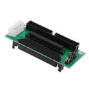 SCSI SCA 80Pin to 68Pin to 50Pin IDE Hard Disk Adapter Converter Card Board