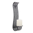 Iron S Shaped Gift Wall Hanging Tea Light Candlestick Candle Holder Universal