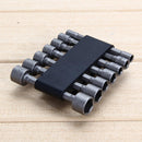 14pc Power Nut Driver Drill Bit Set Sea Metric Socket Screw 1/4
