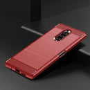 For Sony XPERIA 1(XZ4) Phone Case Shell Guard Soft TPU Carbon Fiber Back Cover