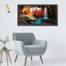 Part Drill Special Shape Rhinestone Painting Kit DIY 5D Mosaic Waterfall Drawing