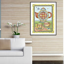 DIY Full Round Drill Diamond Paint Cup Clock Mosaic Rhinestone Drawing Pict