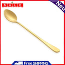 Stainless Steel Long Handle Coffee Tea Spoons Stirring Ice Spoon Home Tableware