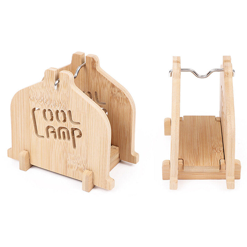 Detachable Bamboo Wood Mosquito Coil Racks Mosquitoes Incenses Hanging Bracket