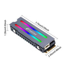 Cooler ARGB Computer Radiator SSD Heatsink Drives Radiator M.2 2280 Heat Sink
