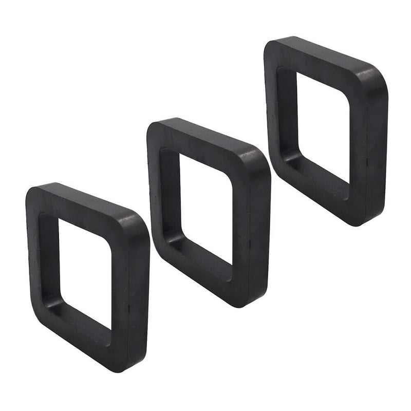 3pcs Trailer Hitch Pad Car Part Accessory Silencer Pad Carrier Cushion Protector