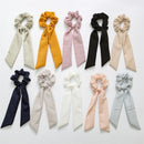 Rubber Bands Tiara Rope Scrunchie Ponytail Holder Hair Bands Bow Streamers