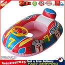 PVC Floating Swimming Rings Cute Inflatable Swim Circle for Kids (Red) Newly