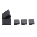 For GoPro Hero 8 7 6 5 TELESIN Drone Battery Charger Three Slots Storage Box