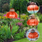 Bird Feeder Container Flower Sensation Orange Coneflower Metal Bird Feeder