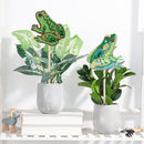 2x DIY Diamond Painting Flower Pot Plant Decor Stick Home Ornaments (HBJ19)